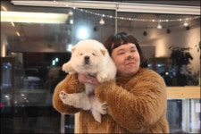 차오 정세협, 직접 키우는 차우차우와 싱크로율 100%