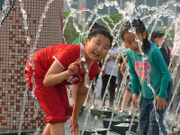 안양, 분수에서 물놀이해도 안전합니다