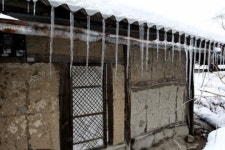 눈 덮인 고향... 마을회관, 그리워 죽겄어!