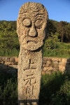 으 소리 내는 듯한 장승... 암만 봐도 독특하네