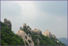 이렇게 더운 날, 북한산 오봉은 상쾌합니다
