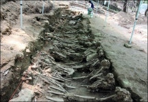 부식되는 유골들... 큰비 올 텐데 어쩌나