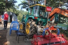 밀양 송전철탑 127~129번 현장 긴장 속 조용, 왜?