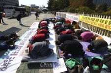 한전 사장님이 거짓말... 밀양 주민들, 국감서 쓴소리