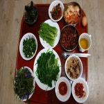 촌아낙의 봄나물 건강밥상, 군침 돌죠?