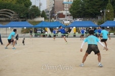 족구는 아저씨 스포츠? 아줌마도 코트에서 펄펄