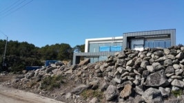 건물 공사중 제주도기념물 환해장성 훼손 논란