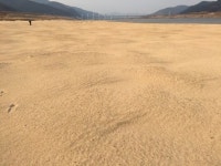 자전거도로 와르르 붕괴... 낙동강 역행침식 심각