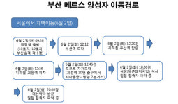 부산 메르스 양성환자, 어디 어디 방문했나