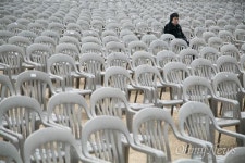 뭉텅뭉텅 빈자리... 너무나 썰렁했던 YS 영결식