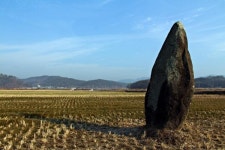 농부들이 논에서 이 돌을 치우지 않은 까닭