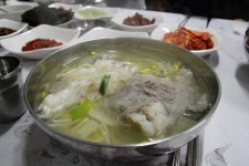 맑은 물메기탕, 속이 시원합니다