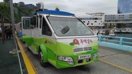 여수 동백열차, 관광객 안전사고 난 상태로 운행