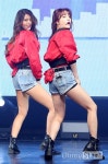 [오마이포토] 굿 럭! AOA 지민!
