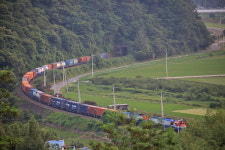 그림같은 마을 지나는 기차, 진짜 있었네