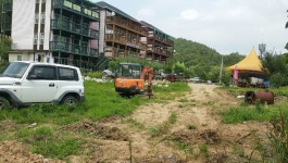 금산 방우리 펜션, 쓰레기 불법 소각 매립 적발