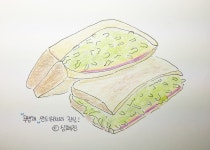 미국 간다던 아이, 그 애가 먹던 빨간 채소빵