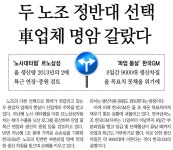 노조 취재 없이 노조 비판 <동아>, 당혹스럽다