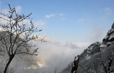 겨울여행의 참맛은 오색령 44번 국도에서