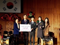 창원 안남중 학생들, 일본군 위안부 할머니 돕기