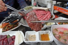 여수 도깨비시장, 기가 막히는 푸줏간