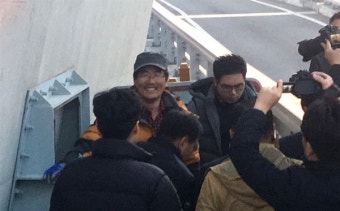 고공농성 진주 시내버스 기사, 구속영장 기각