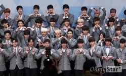 [오마이포토] 프로듀스101 시즌2 당신의 소년에게 투표하세요!