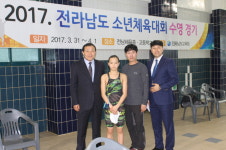 국가대표 선발전 준비하는 수영신동 왕희송선수