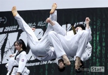 [오마이포토] 킥스:시즌2 태권도로 창조한 스포테인먼트