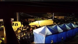 [모이] 주민들 반대 뚫고 반입되는 사드 장비