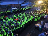 [모이] 주민들 반대 뚫고 반입되는 사드 장비