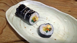 착한 가격에 맛도 일품, 여수 거북공원 김밥과 잔치국수