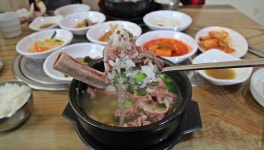 딸아이가 추천한 여수 왕갈비탕 맛집에 가보니