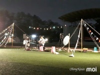 별, 바람, 음악이 함께 하는 어느 밤