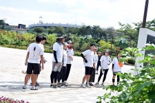 흥사단 평화지기 소녀상 순례길 국토대장정단, 논산 찾아 