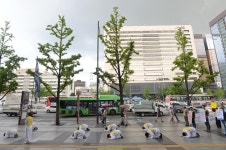 [사진] 기술 먹튀 해결하라 3보1배 나선 노동자들