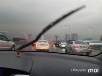 비 오는 날, 뻥튀기 아저씨 힘내세요!