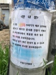 쓰레기 투기 안돼! 대구 한 주민센터의 무서운 시위