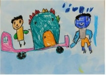 공룡이 나타났으면 어린이가 바라는 어린이집은?