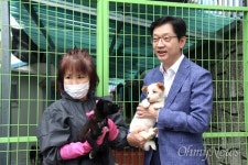 김경수 후보 유기동물 늘어, 진료비 등 정책수립 필요