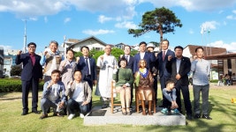 순천평화의소녀상, 공공조형물로 등록되어 감동 더해