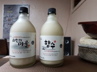 [허시명의 술술술] 무감미료 시골 유리병 막걸리, 그 맛 참