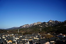 미세먼지 사라진 날 북한산을 오르다