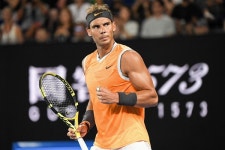 모든 경기 3-0 완승 라파엘 나달, 치치파스 꺾고 결승행