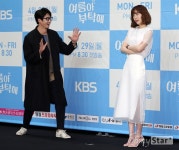 [오마이포토] 여름아 부탁해 김산호-나혜미, 실전 같은 포토타임