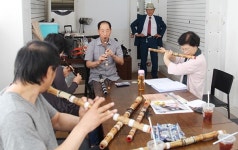 소리의 매력에 풍덩... 대금 배우는 어른들