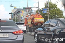더위야 물렀거라 경주시 버스정류장 쿨링포그 설치 