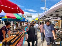 태풍 지나간 북평민속오일장... 추석 대목으로 북적