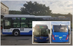 성남시, 마을버스 전기저상 마을버스 국내최초 도입