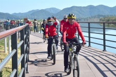 국가자전거도로, 진주 집현면 덕오리 구간 개통